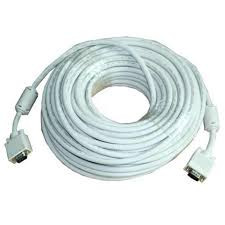 VGA CABLE 15 METER WHITE