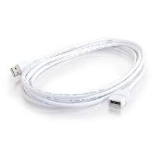 USB 2.0 EXTENTION CABLE 1.5 METER WHITE