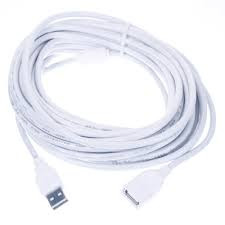 USB 2.0 EXTENTION CABLE 3 METER WHITE